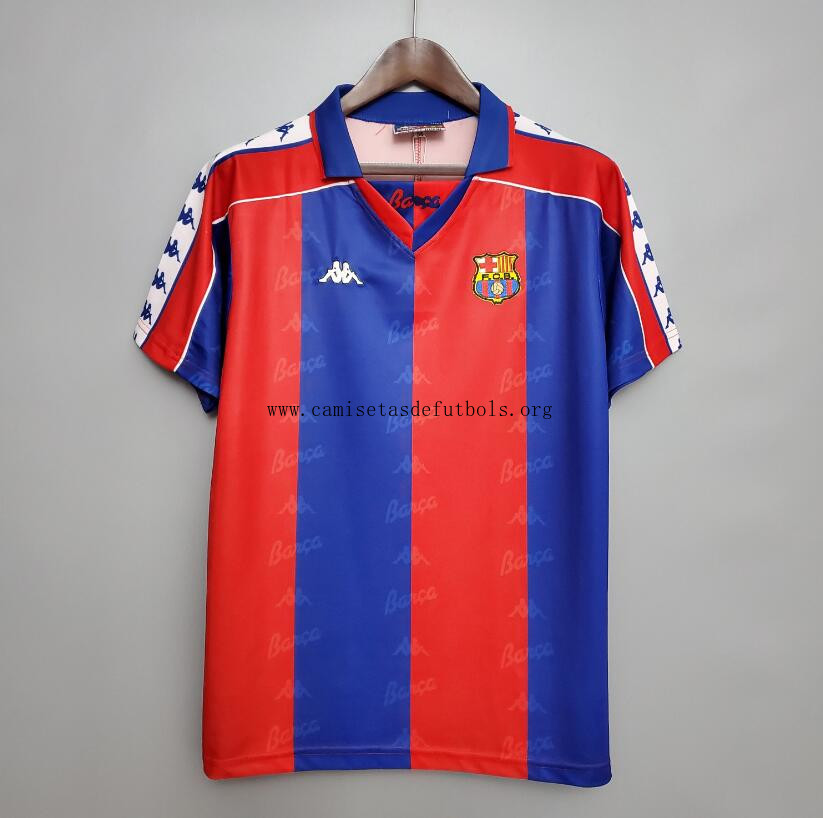Camiseta Retro Barcelona Primera Equipación 92/95 Gangaza simbólico Camiseta Retro Barcelona Primera Equipación 92/95 Gangaza simbólico