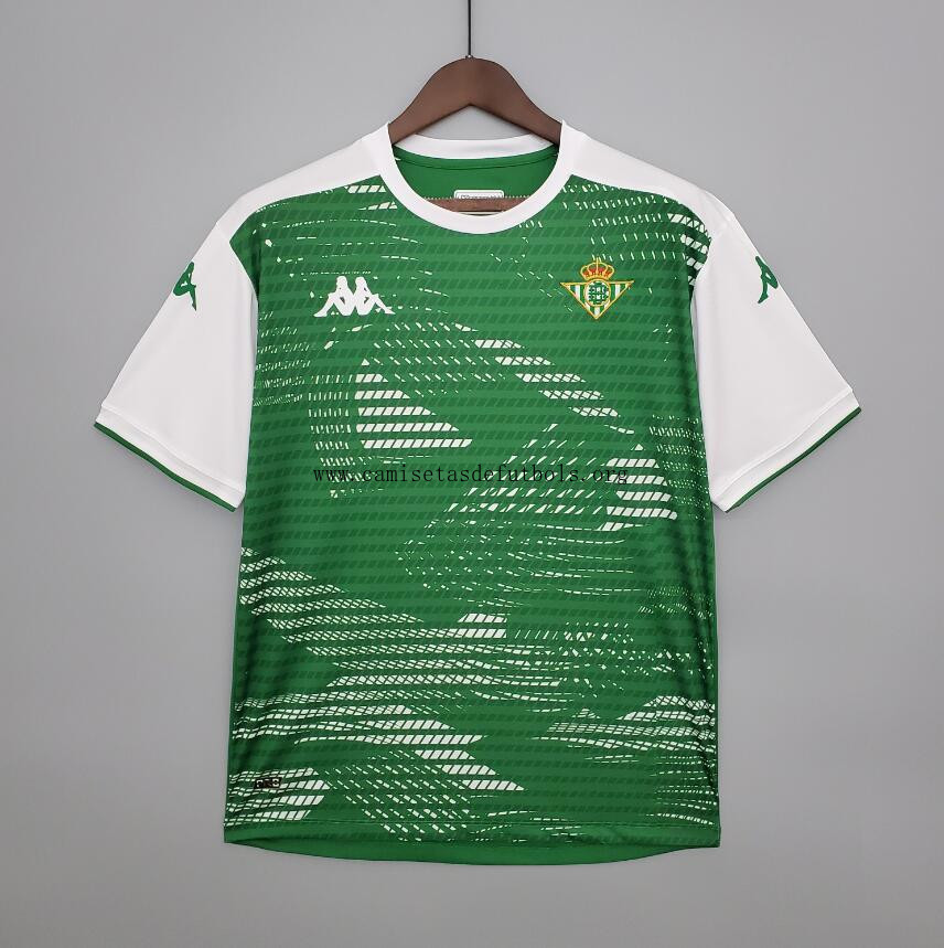 Camiseta Real Betis 2021/2022 Prematch Niño Rebajado descuentazo, gasta menos de campeonato