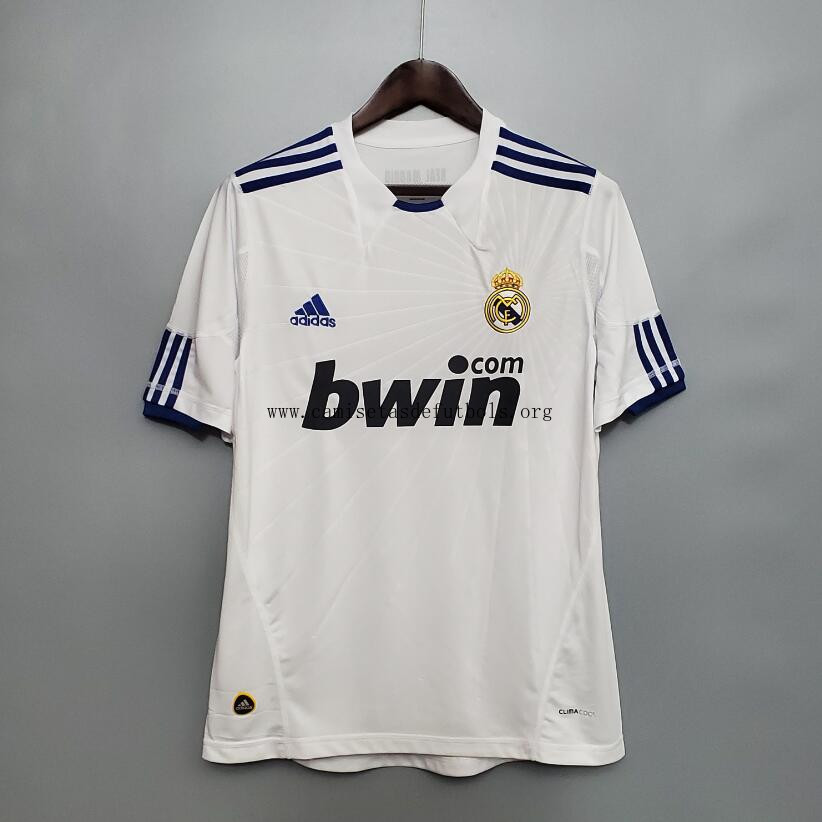 Camiseta Retro Real Madrid Primera Equipación 10/11 Reserva este descuentazo inmejorable