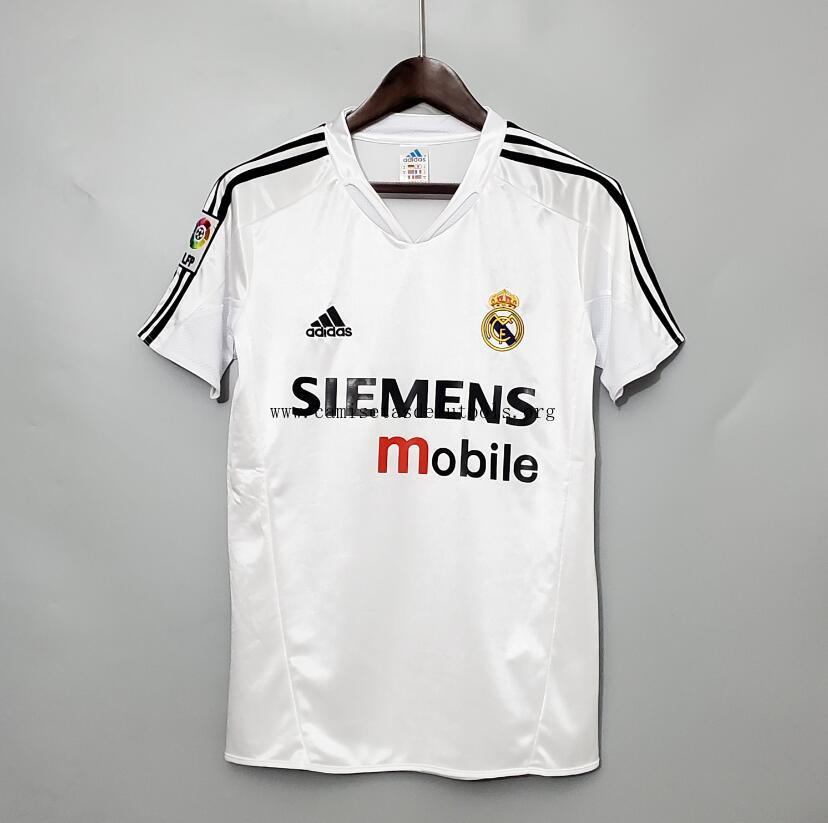 Camiseta Retro Real Madrid Primera Equipación 04/05 ¡¡Ni te imaginas formidable liquidación de infarto!