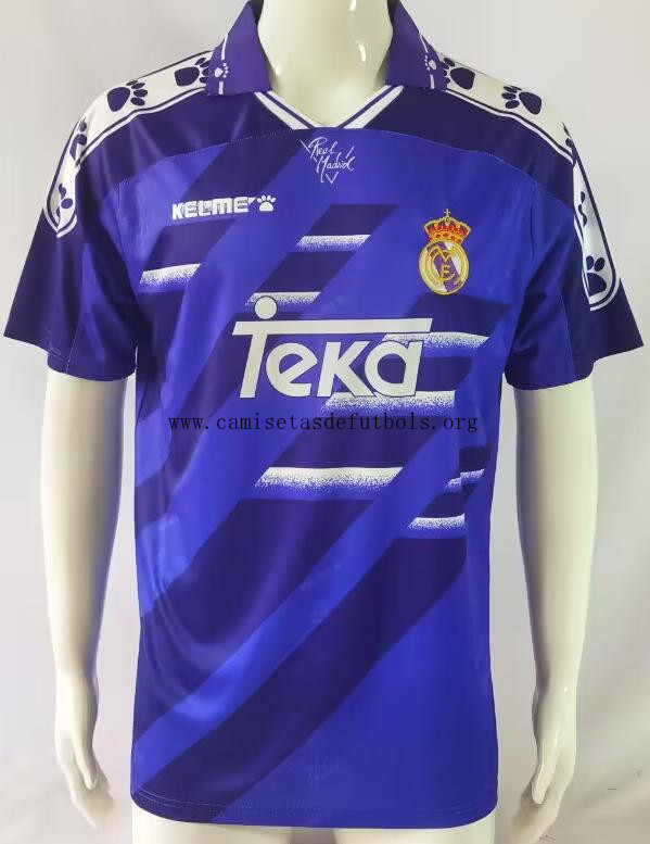 Camiseta Retro Real Madrid Segunda Equipación 94/96 ¡¡Qué preciaso, hazte con él!