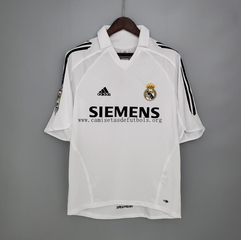 Camiseta Retro Real Madrid Primera Equipación 05/06 ¡¡Menudo/a saldo, date prisa!