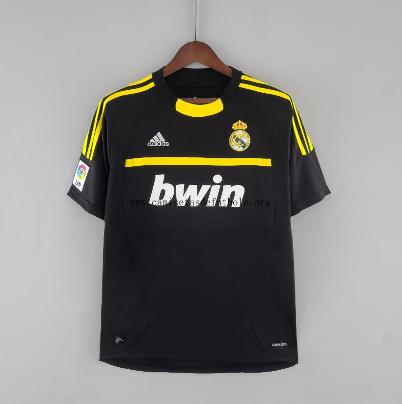 Camiseta Retro Real Madrid Portero 11/12 Negro Liquidación simbólico de outlet