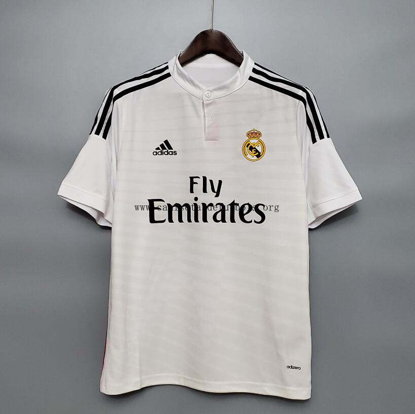 Camiseta Retro Real Madrid Primera Equipación 14/15 Rebajón barato más barato que nunca