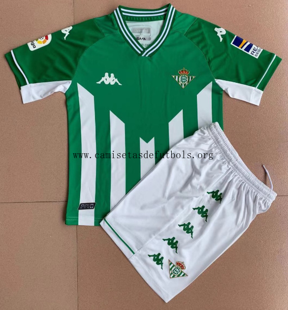 Camiseta 1ª Equipacion Real Betis 21/22 Niño Ahorro prodigioso como nunca