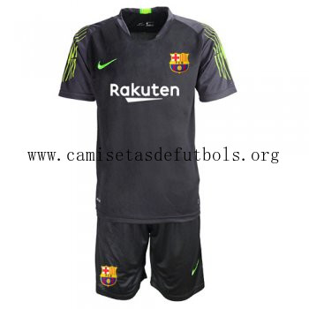Camiseta negra de fútbol de portero de B-arcelona 19/20 Ridículo precio, no lo dejes escapar de la temporada