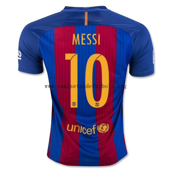 CAMISETA B-arcelona 16/17 MESSI PRIMERA EQUIPACIÓN Precio amigo de colección