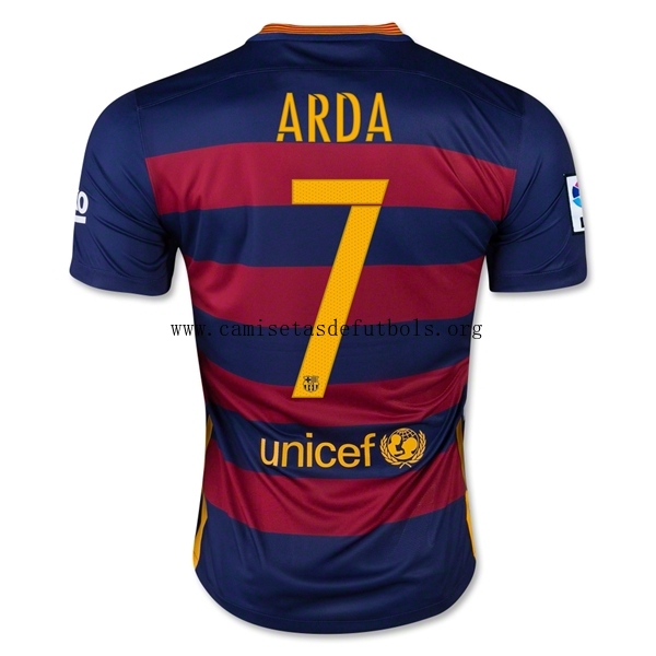CAMISETA B-arcelona 15/16 ARDA PRIMERA EQUIPACIÓN Bestial preciaso, pide ahora de risa