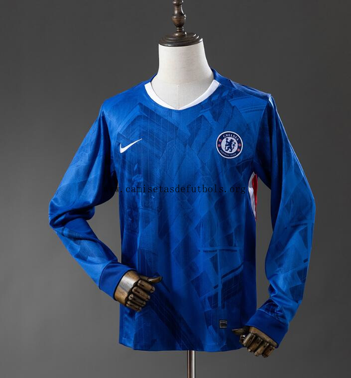 Camiseta Chelsea FC 1ª Equipación 25/26 ML Saldazo alucinante de campeonato