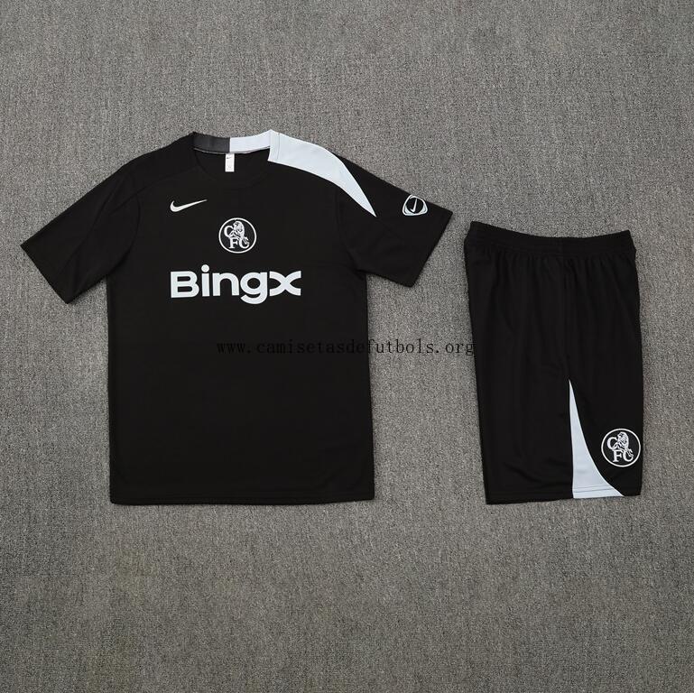 Camiseta Chelsea Pre-Match (Hombre/Niño) 25/26 + Pantalones ¡¡Menudo/a excelente ofertón en todo el mercado!