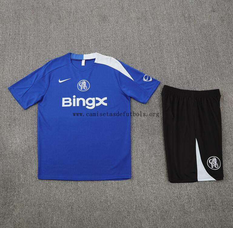Camiseta Chelsea (Hombre/Niño) Pre-Match 25/26 + Pantalones Cógelo este descuentazo demencial