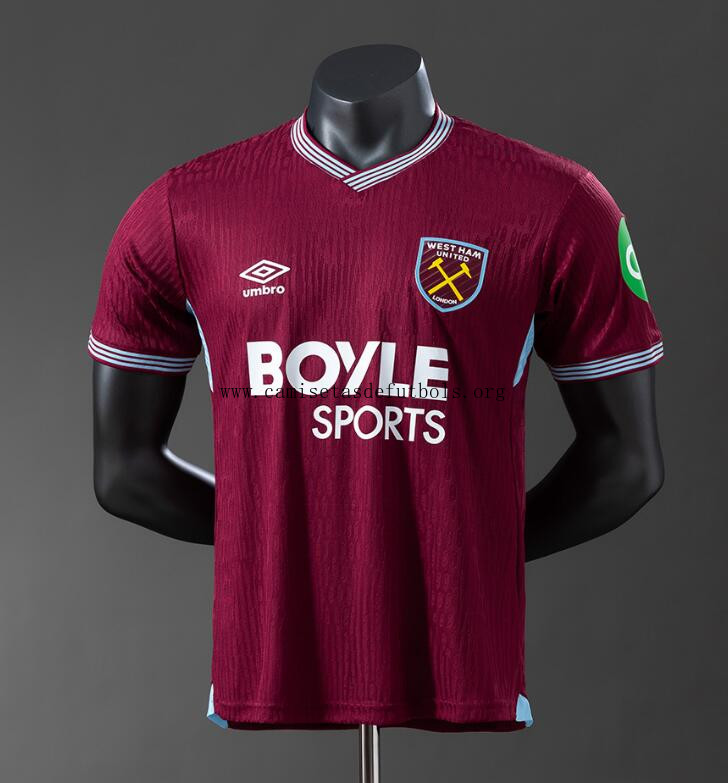 Camiseta West Ham United 1ª Equipación 25/26 Authentic Benefíciate este rebajón celestial