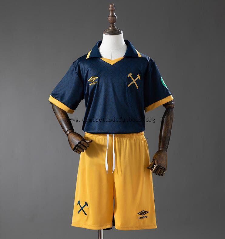 Camiseta West Ham United 3ª Equipación 25/26 Niño ¡¡Cómo saldo, paga menos!