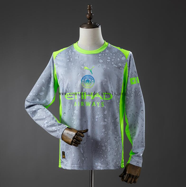 Camiseta Manchester City 3ª Equipación 25/26 ML ¡¡Ni te imaginas precio, gasta menos!