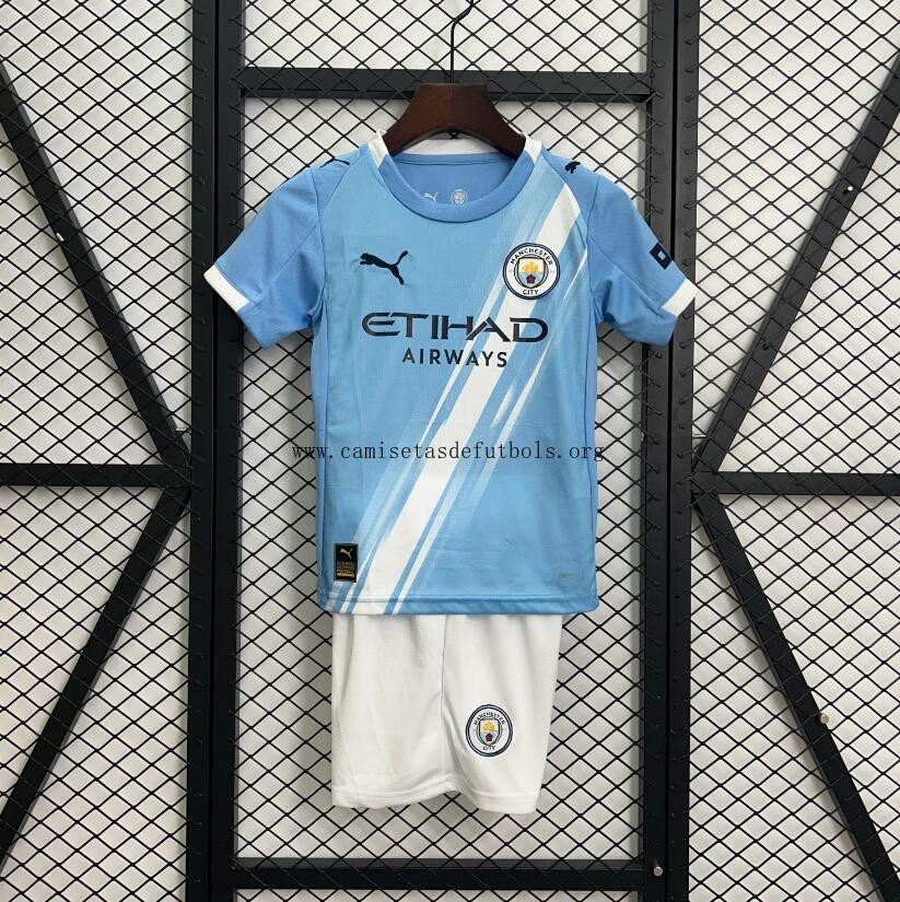 Camiseta Manchester City 1ª Equipación 25/26 Niño Llévatelo este ganga justo