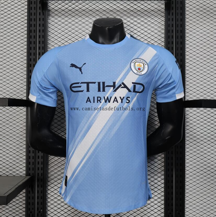 Camiseta Manchester City 1ª Equipación 25/26 Authentic Irrisorio descuento, no lo pienses de risa