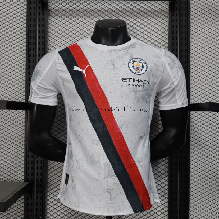 Camiseta Manchester City 25/26 Authentic Benefíciate de fábrica
