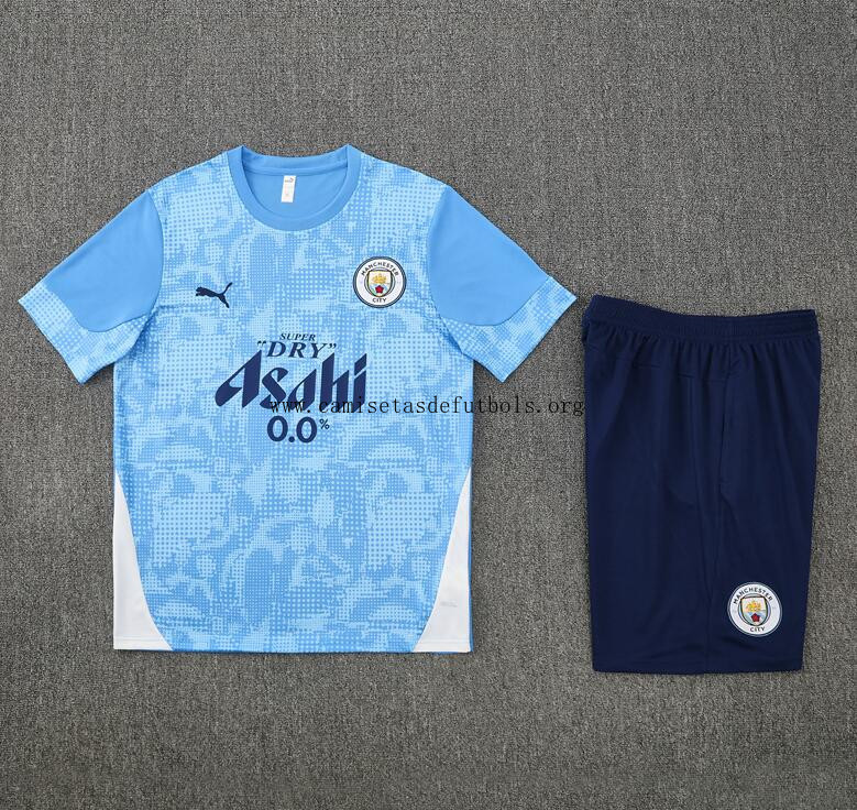 Camiseta Manchester City 25/26 (Hombre/Niño) + Pantalones ¡¡Cómo preciaco, corre a por él!