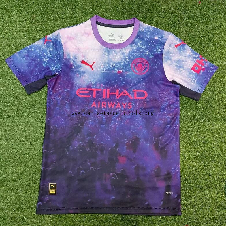 Camiseta Manchester City púrpura 25/26 Descuento extraordinario como nunca