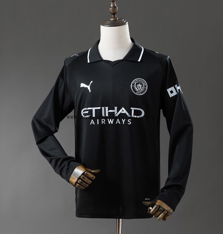 Camiseta Manchester City 2ª Equipacion 25/26 ML ¡¡Vaya ahorro, aprovéchala ya!