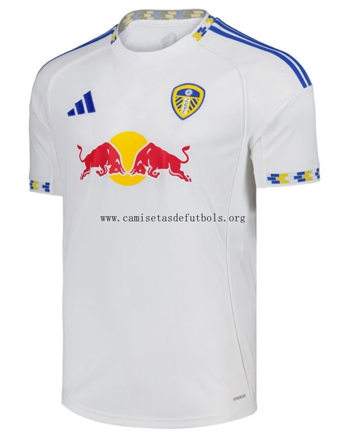 Camiseta Leeds United 1ª Equipación 25/26 Regalado chollo, benefíciate hasta fin de existencias