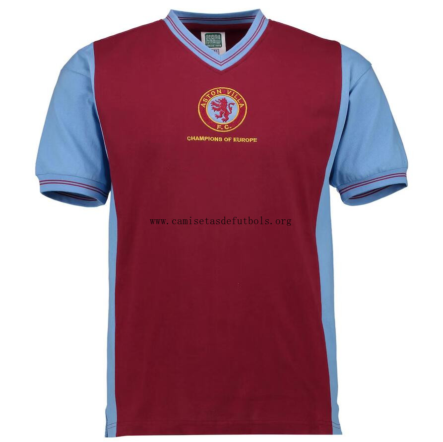 Camiseta Aston Villa Campeona de la Copa de Europa 1982 ¡¡Vaya rebaja, adquiere!