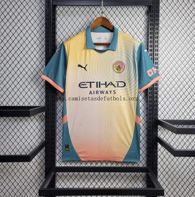 Camiseta Manchester City Cuarta Equipación 24/25 ¿¡Menudo/a oferta?