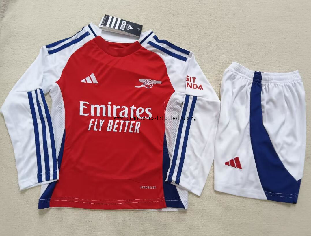 Camiseta Arsenal Cf Primera Equipación 24/25 ML Niño ¡¡Menudo/a celestial gangaza de campeonato!