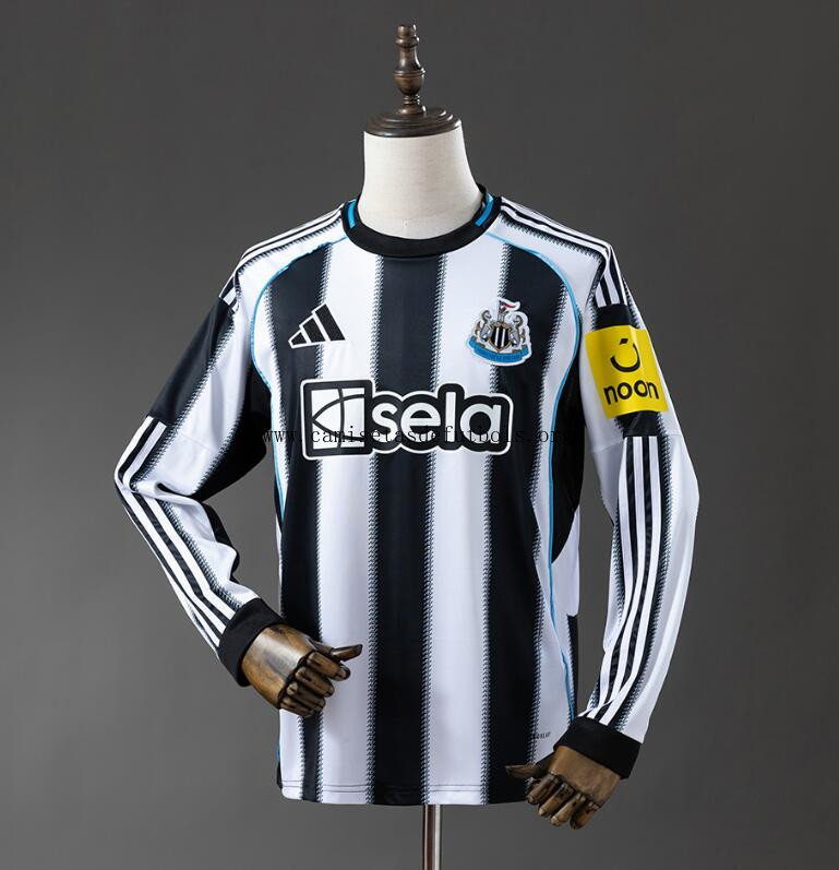 Camiseta Newcastle United 1ª Equipación 25/26 ML Bicoca justo sin competencia