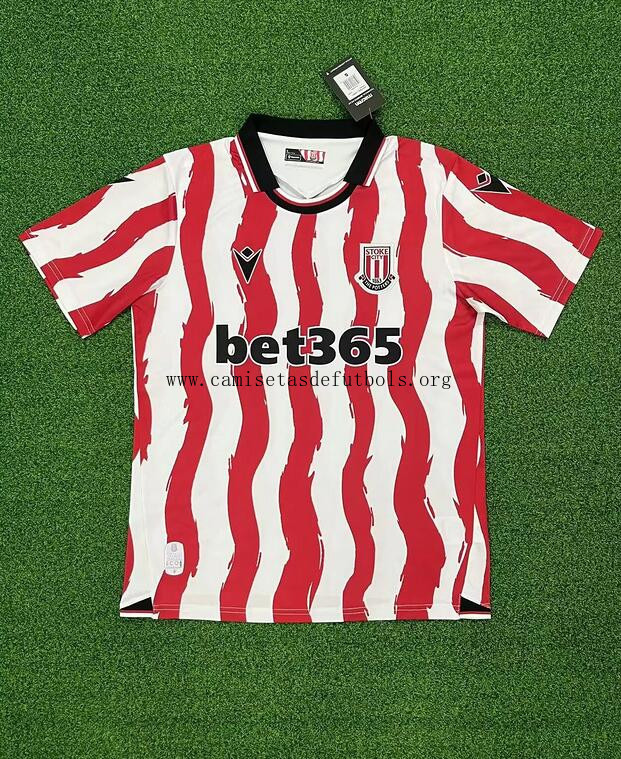Camiseta Stoke City Primera Equipación 25/26 Descuentazo razonable
