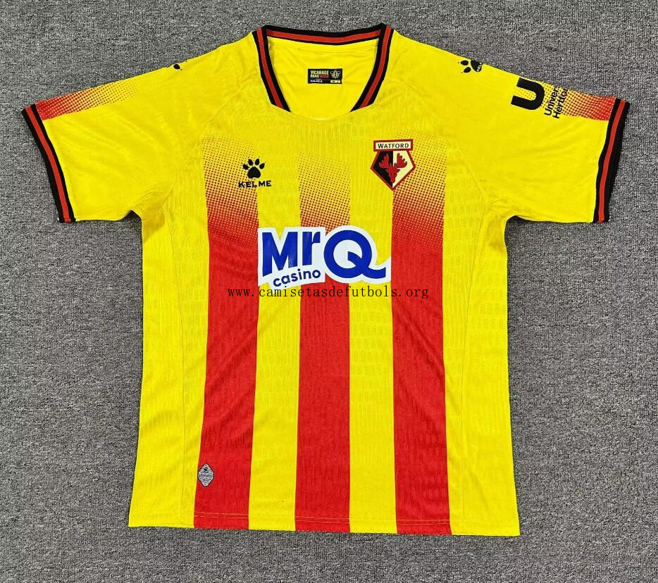 Camiseta Watford 1ª Equipación 25/26 ¡Qué ofertón!
