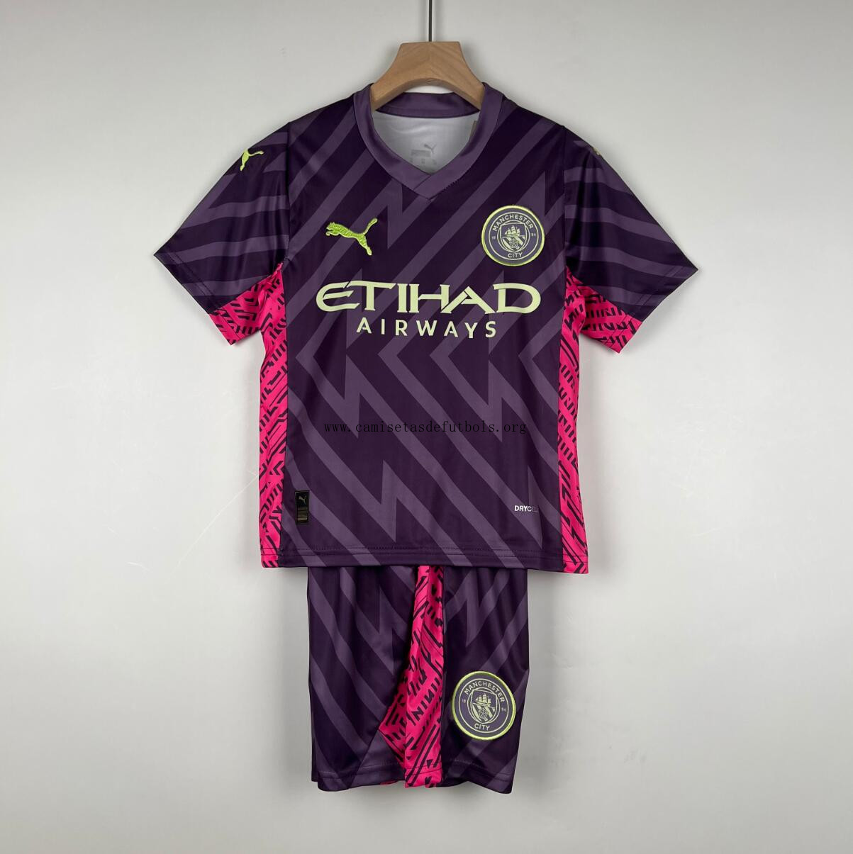 Camiseta Manchester City Portera Niño 23/24 Aprovéchala ya de campeonato