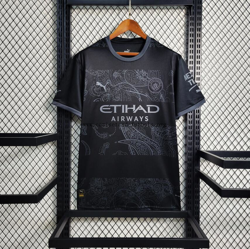 Camiseta Manchester City Edición Especial Negro 23/24 Oportunidad, reserva