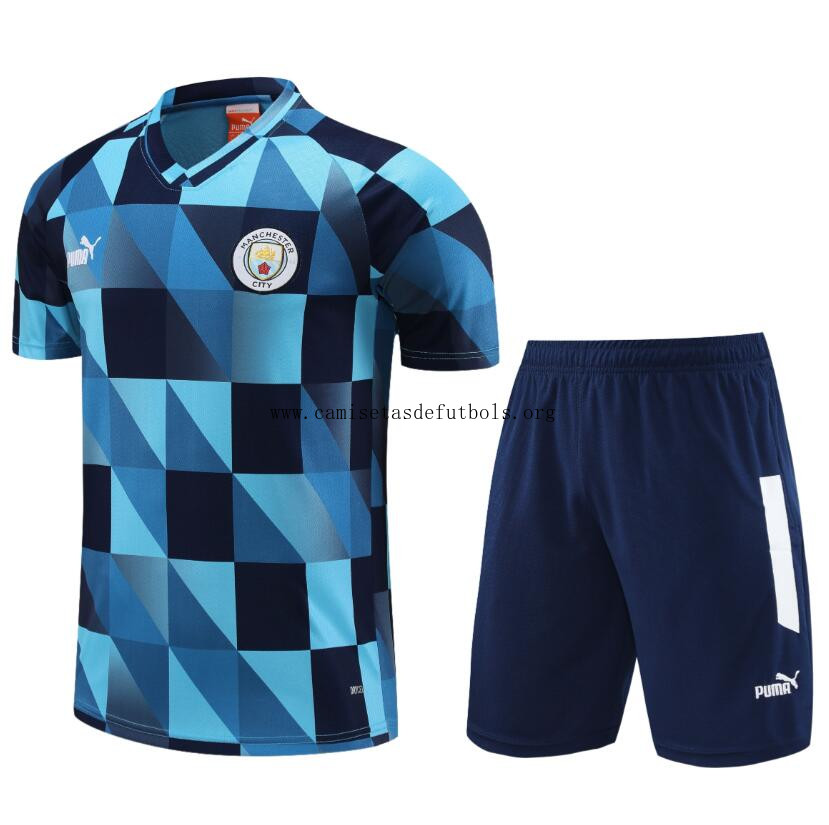 Camiseta Manchester City Pre-Match 23/24 + Pantalones Justo oferta, gasta menos de outlet