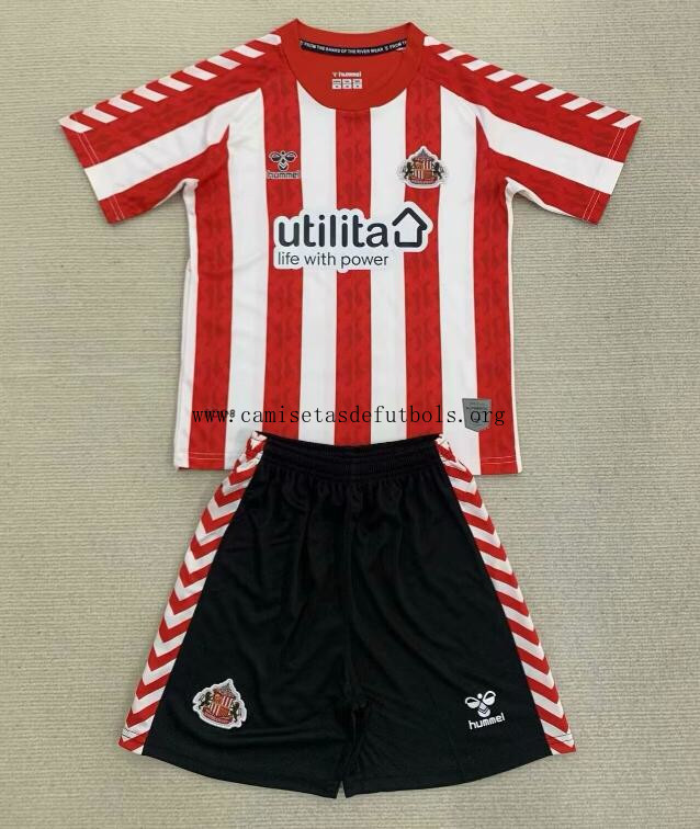 Camiseta Sunderland 1ª Equipación 24/25 Niño Descuento, hazte con él