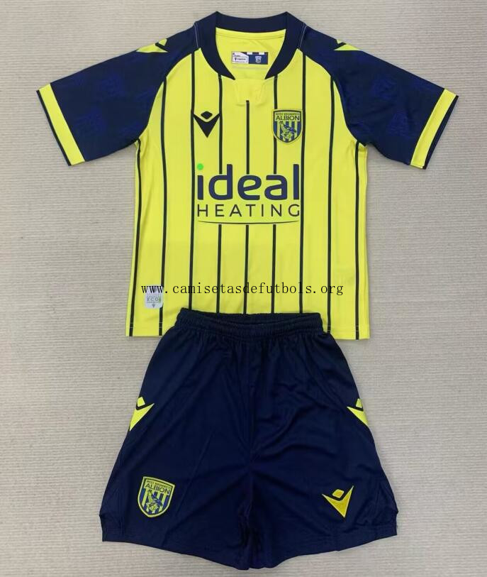 Camiseta West Brom Segunda Equipacion 24/25 Niño Excelente rebajón, llévatelo de infarto