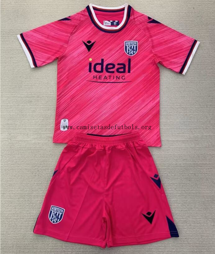 Camiseta West Brom Tercera Equipacion 24/25 Niño ¡¡Ni te imaginas rebajón, no lo dejes escapar!