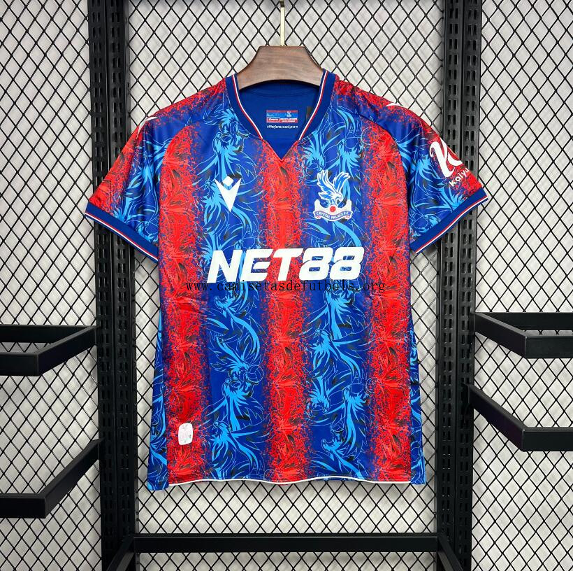 Camiseta Crystal Palace FC 1ª Equipación 24/25 ¡¡Cómo asequible rebaja de derribo!