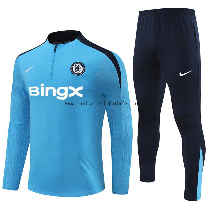Chandal Entrenamiento Chelsea (Hombre/Niño) Azul 24/25 + Pantalones Descuento extraordinario
