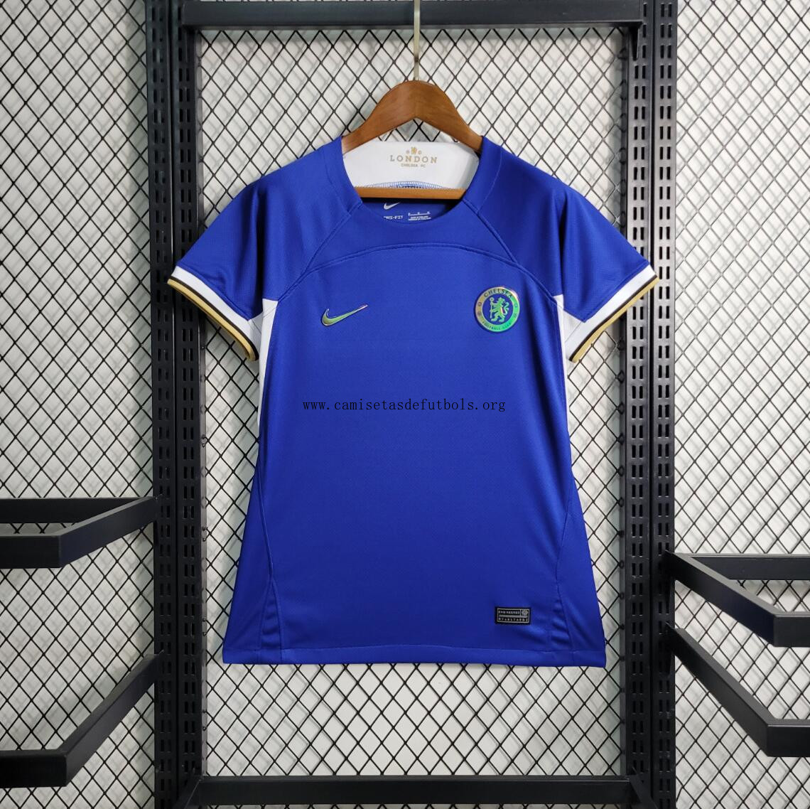 Camiseta Chelsea FC Primera Equipación 23/24 Mujer ¡¡Ni te imaginas increíble rebaja de campeonato!