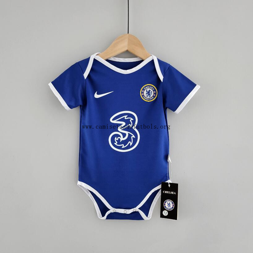 Miniconjunto Baby Primera Equipación Chelsea 2022 ¿¡Menudo/a ganga?