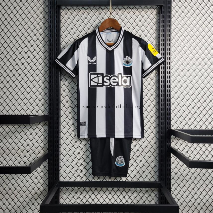 Camiseta Newcastle United Primera Equipación Niño 23/24 Bicoca transparente más barato que nunca