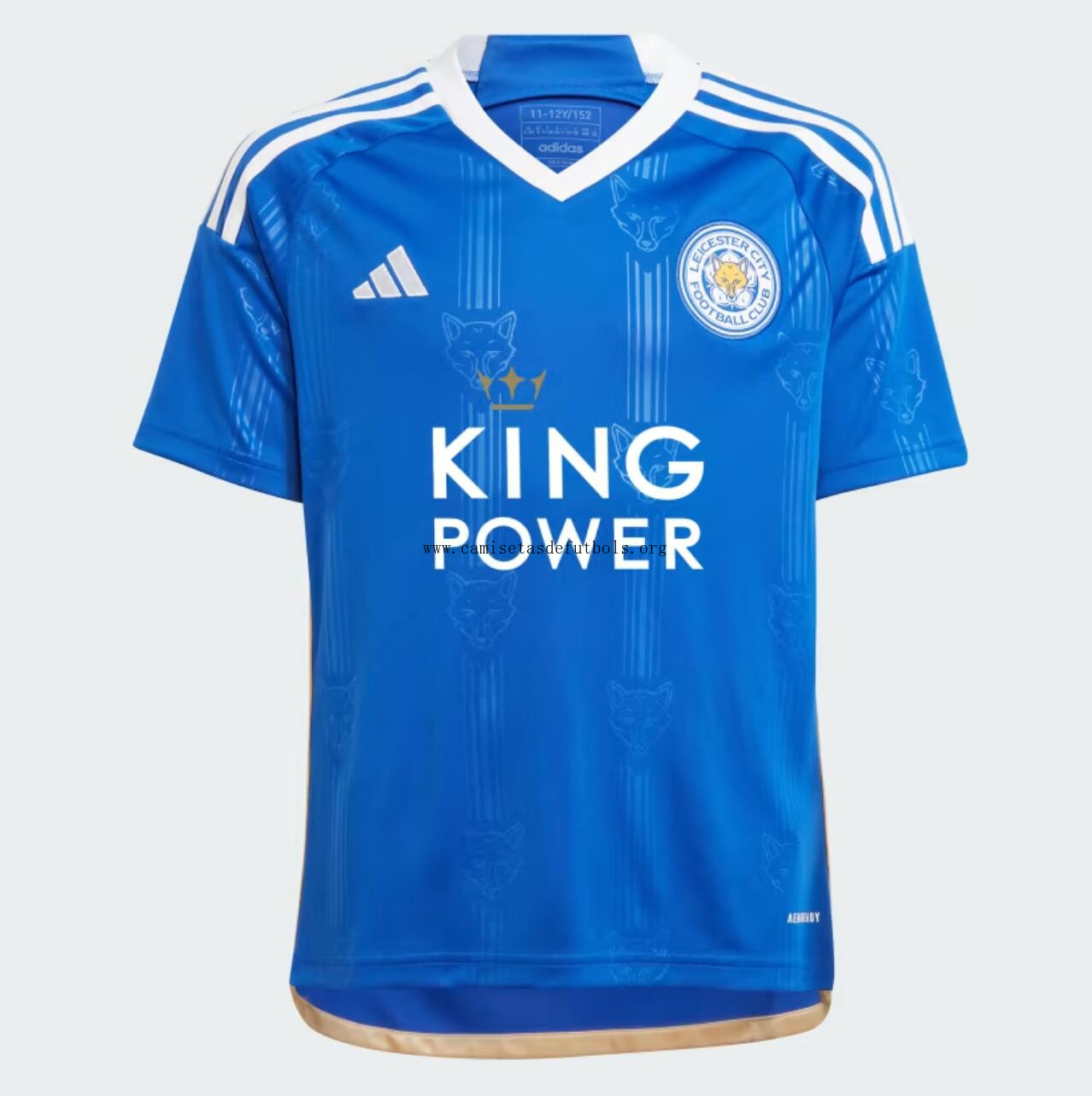 Camiseta Leicester City Primera Equipación 23/24 Niño Gasta menos antes de que se acabe