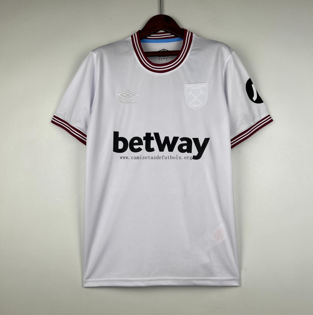 Camiseta West Ham United 2ª Equipación 23/24 ¡¡Ni te imaginas bestial saldazo sin competencia!