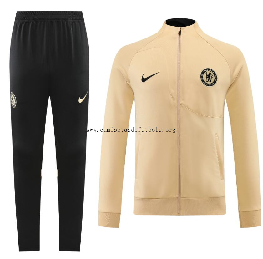 Chaqueta De Chándal Chelsea Caqui 2022 Dispara de colección