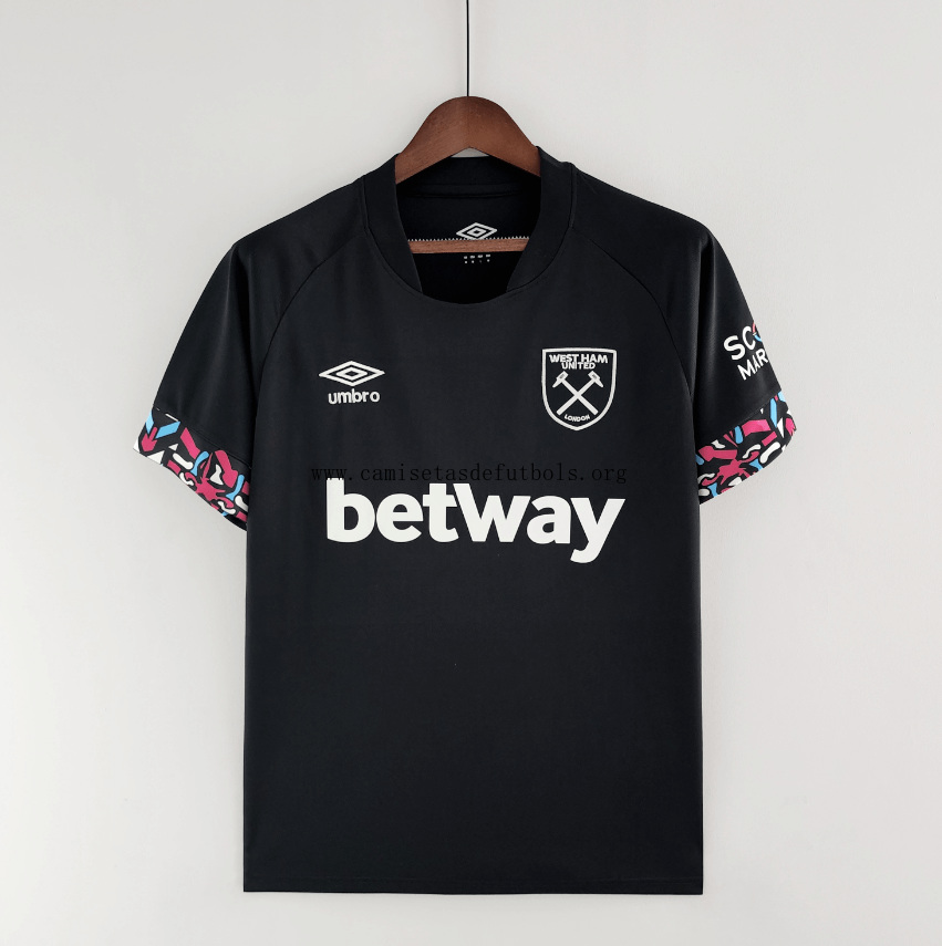 Camiseta West Ham United 2ª Equipación 22/23 Aprovéchalo de campeonato