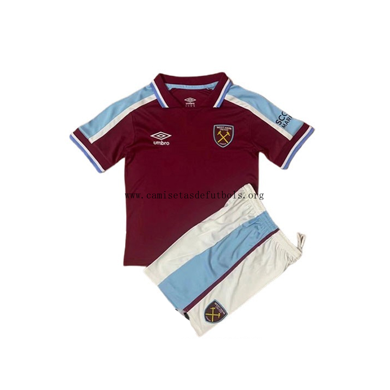 Camiseta West Ham 1ª Equipación 2021/2022 Nino No lo pienses este saldazo razonable