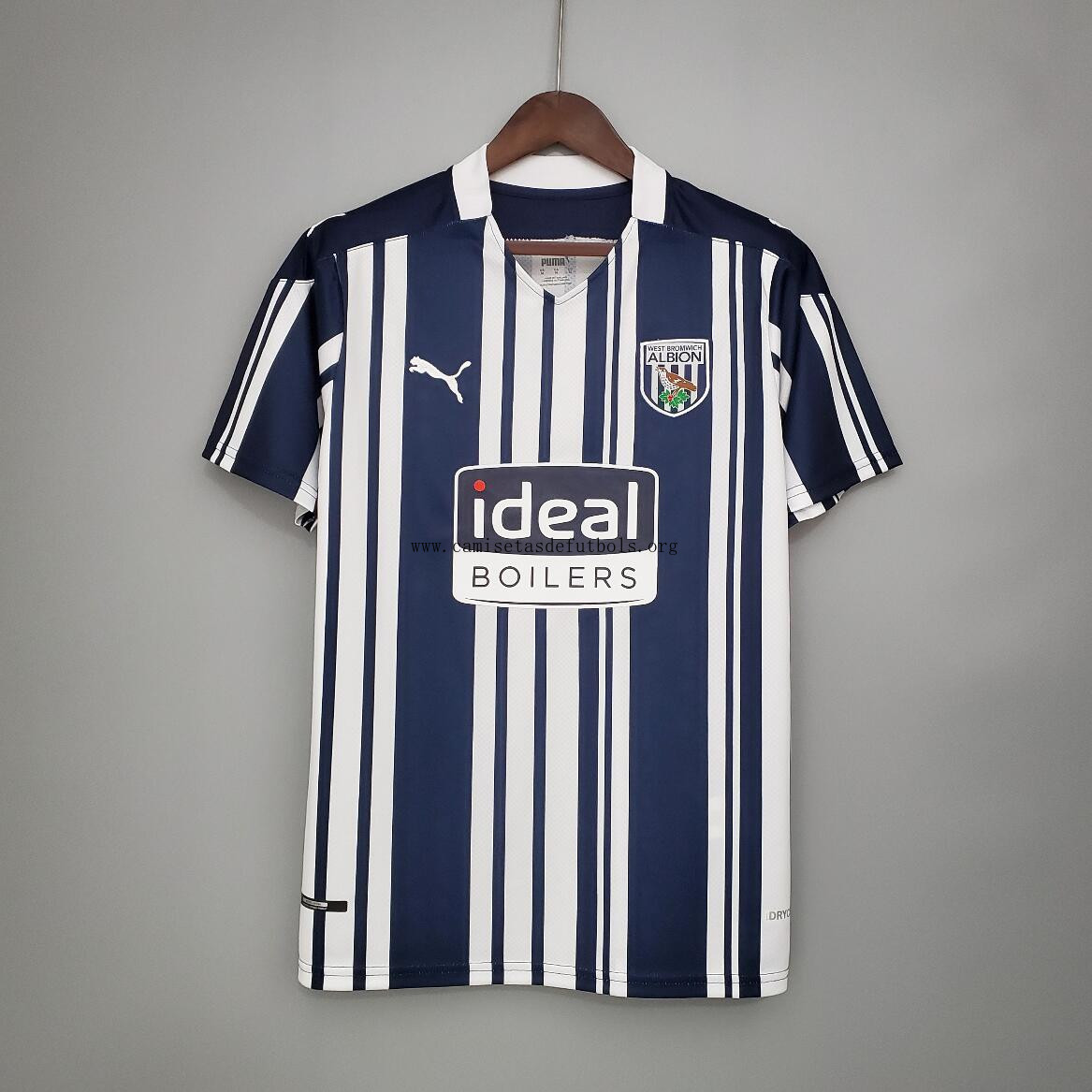 Camiseta West Brom Primera Equipacion 20/21 Bicoca, aprovéchala ya