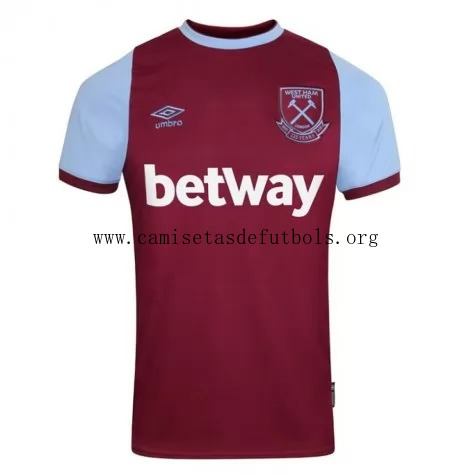 Camiseta West Ham United 1ª Equipación 2020/2021 Magnífico chollazo, paga menos hasta fin de existencias
