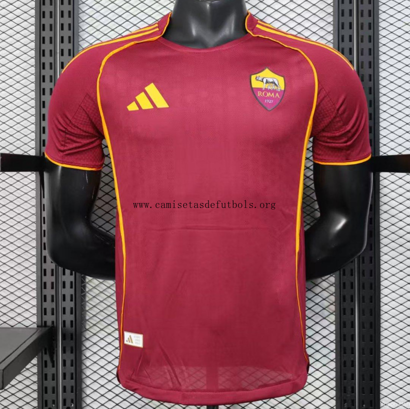 Camiseta As Roma PRIMERA Equipación 25/26 Authentic Liquidación asequible